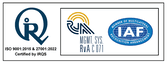 ISO 9001:27001 Certified Company